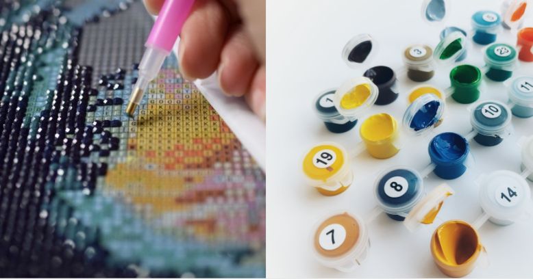 Pintar Números  Kits para pintar Cuadros por Números – Pintar