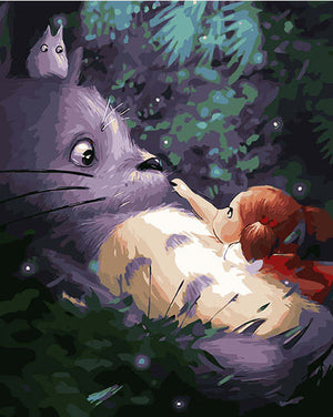 Pintar por números - Totoro