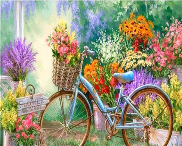 Imagenes bicicletas con discount flores