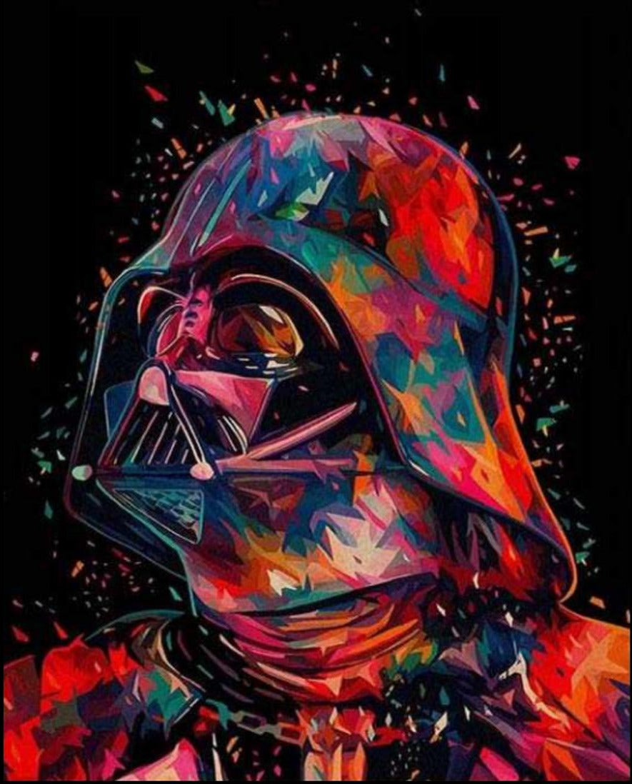 Pintar por números - Darth Vader